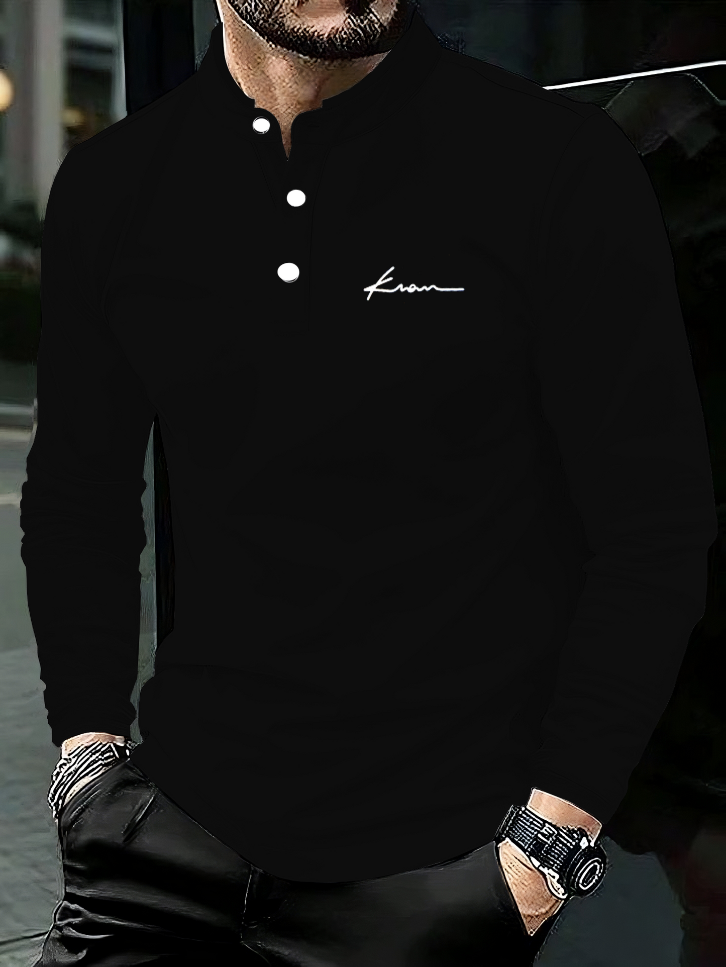 ARTICLE NAME' HELNY FULL SELLEVE DECNT LOGO PRINT FOR MENS AND BOYS CASUAL WEAR.